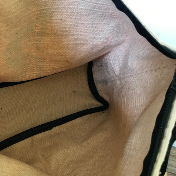 El Paso Saddleblanket Co Shoulder Tote Bag Woven Cotton Kokopelli Flute Design - Picture 6 of 8